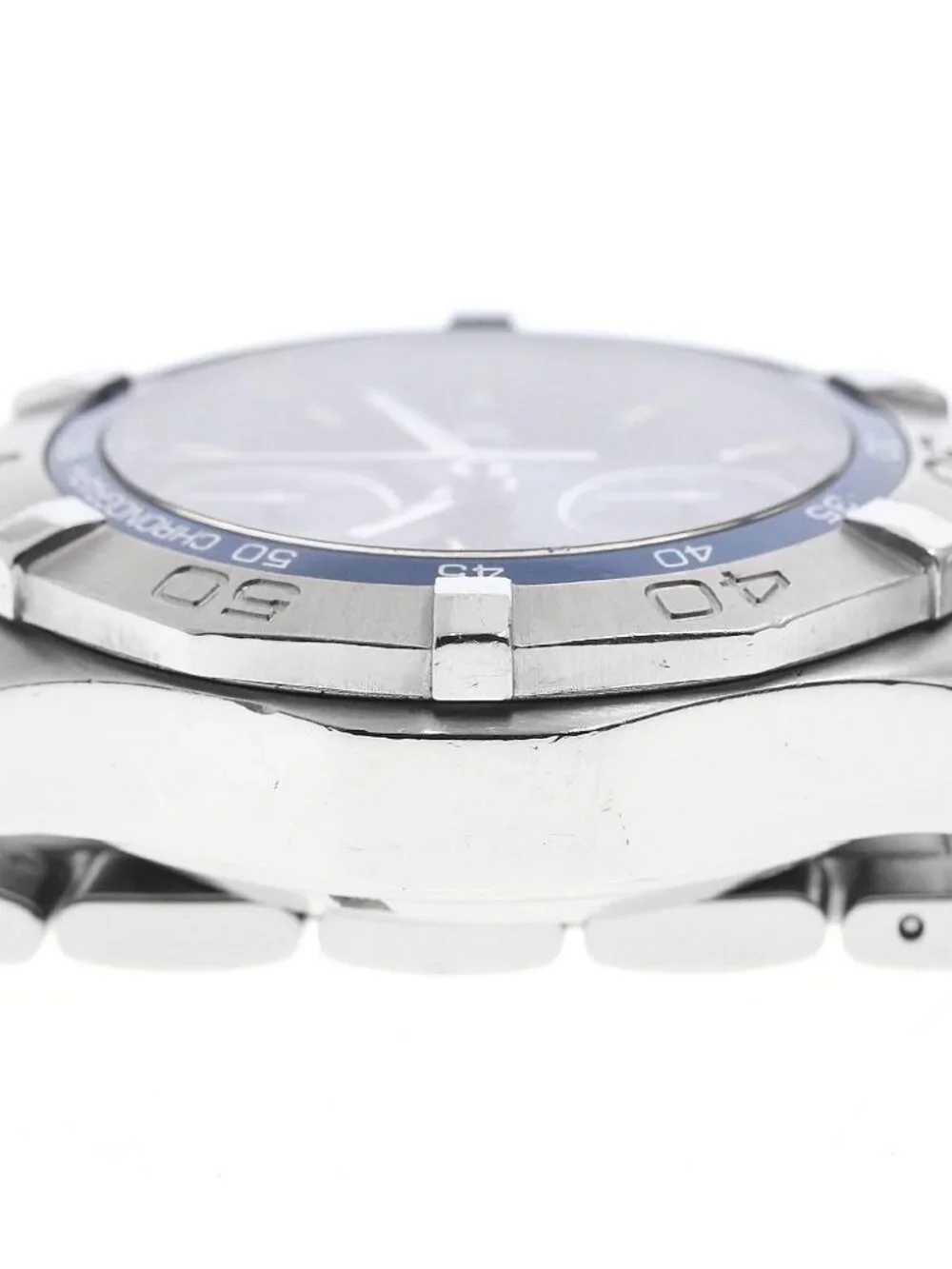 TAG HEUER Aqua racer CAF2112 Chronograph Date Navy Dial Automatic Men's_958581